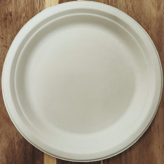 ASSIETTE RONDE EN PULPE