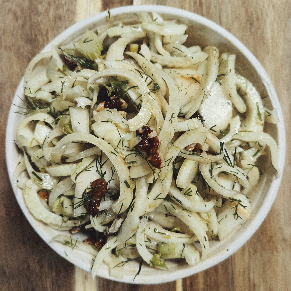 SALADE DE FENOUIL AUX POIRES